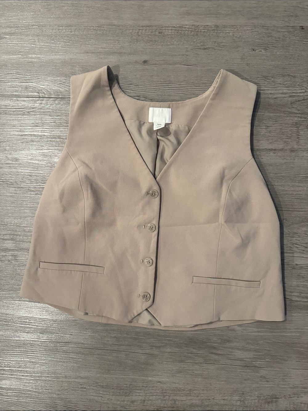 Women’s Beige Vest
